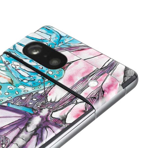 California Monarch Collage Pixel Skins